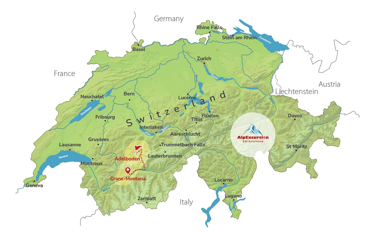 Diversión Alpina en Familia: Senderismo y Trotti-Bike en Adelboden desde Crans-Montana