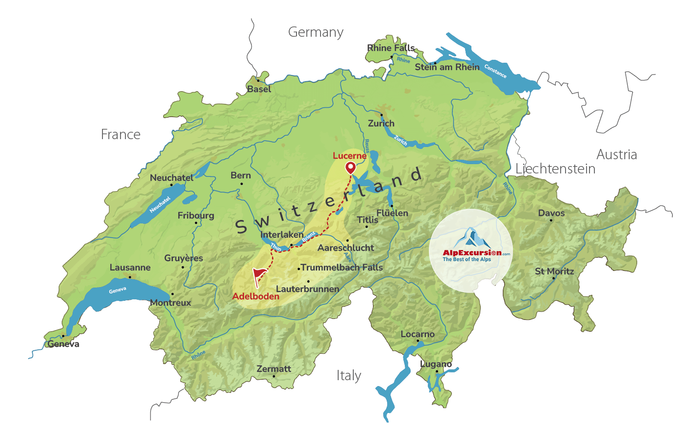 Alpine Family Fun: Hike and Bike in Adelboden from Lucerne