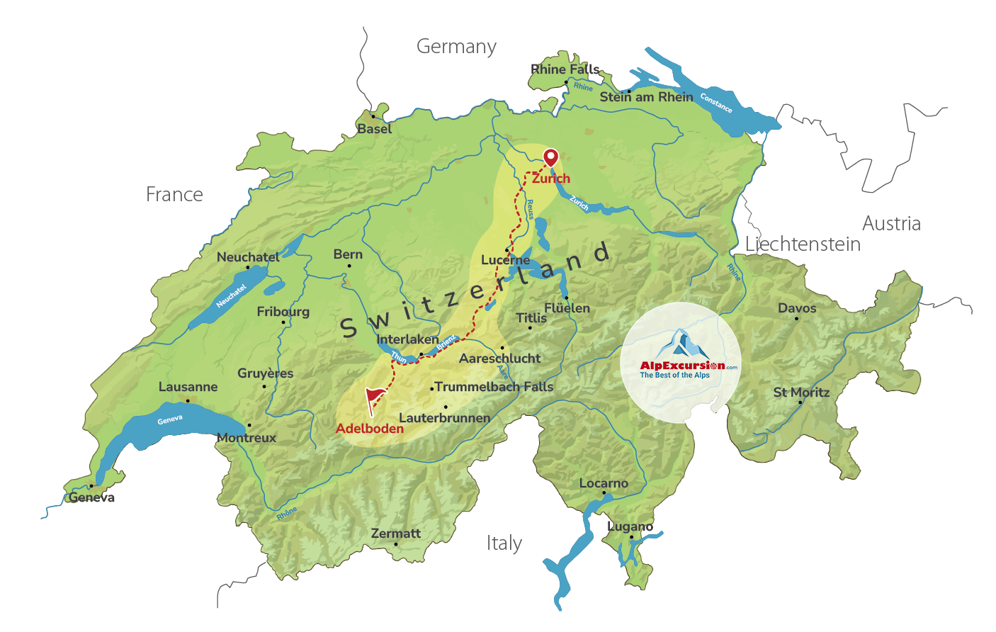 Alpine Family Fun: Hike and Bike in Adelboden from Zurich