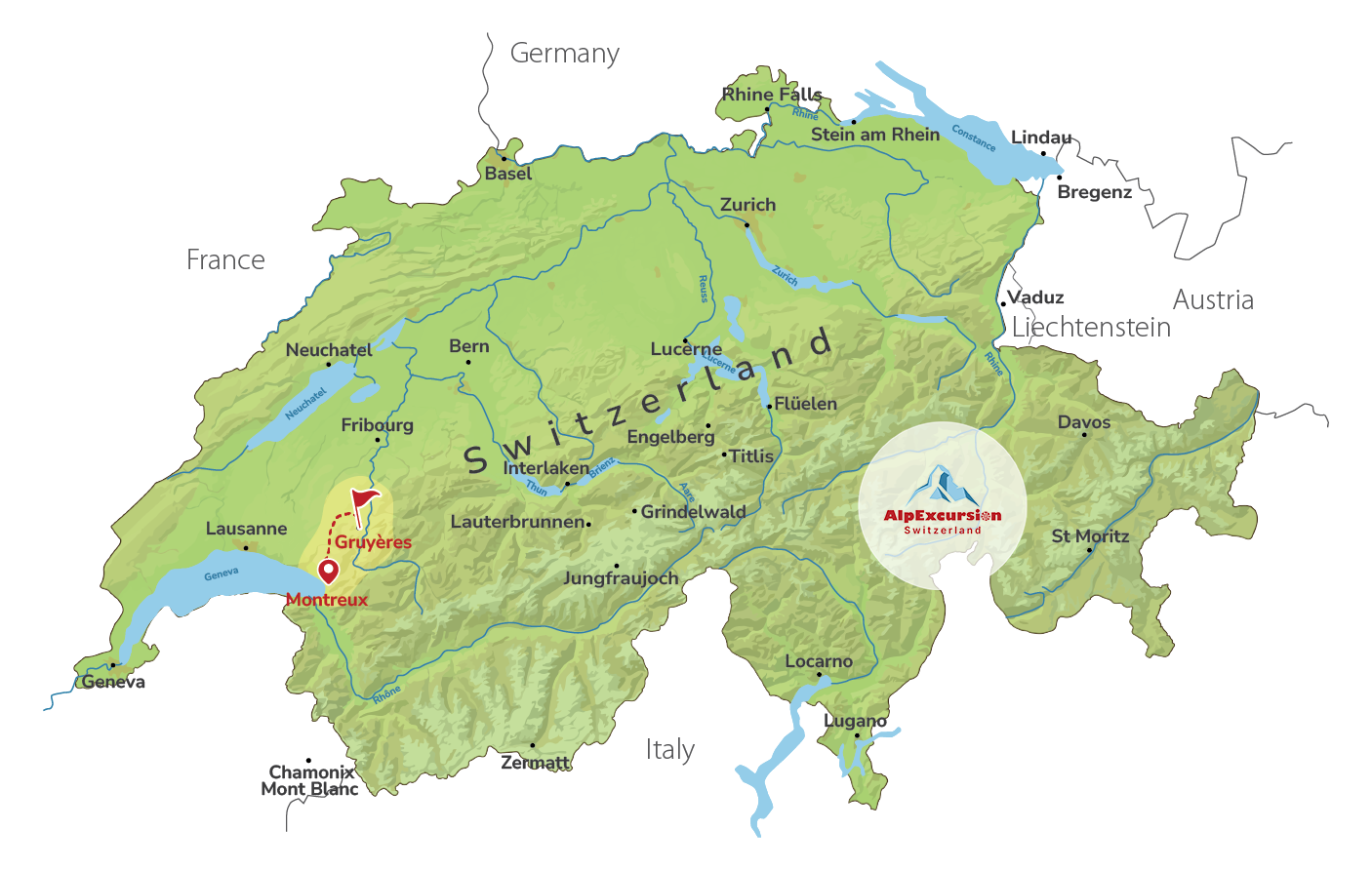 Cheese & Chocolate Tasting in Gruyères from Montreux