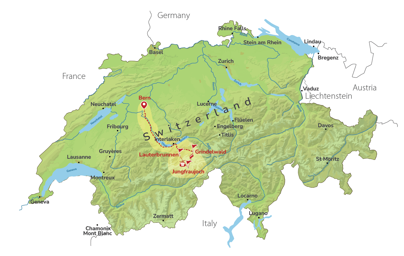 Jungfraujoch – Top of Europe Day Trip from Bern