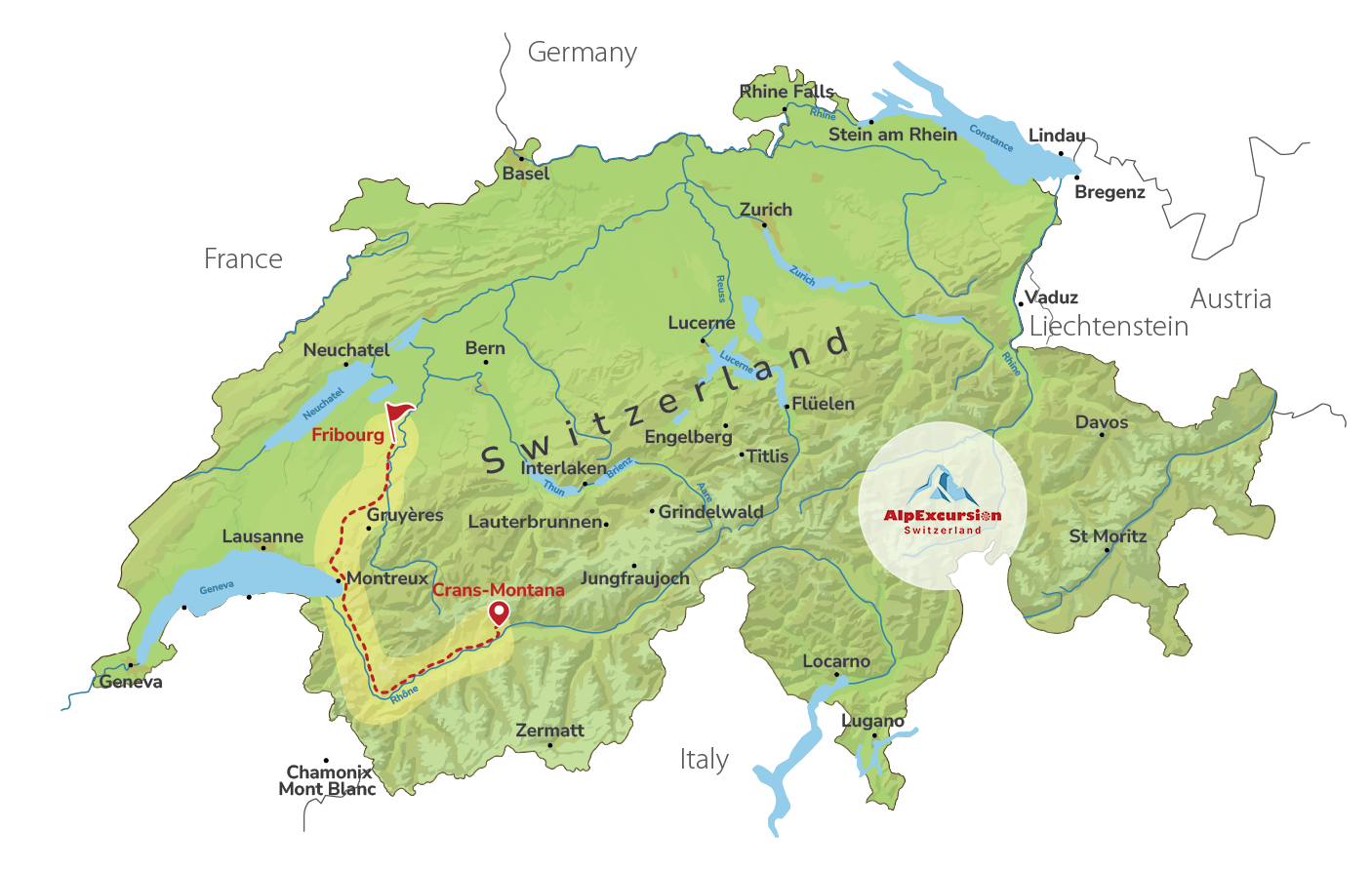 Friburgo Medieval - Un Viaje a la Joya Oculta de Europa desde Crans-Montana