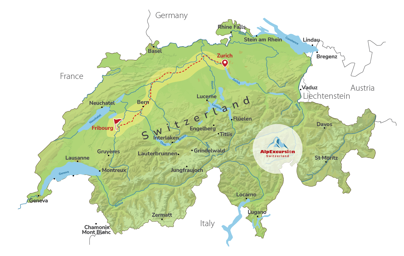 Friburgo Medieval - Un Viaje a la Joya Oculta de Europa desde Zúrich