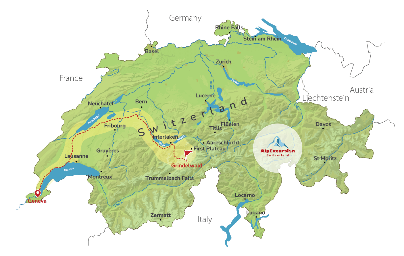 Private Guided Adventure to Grindelwald First from Geneva