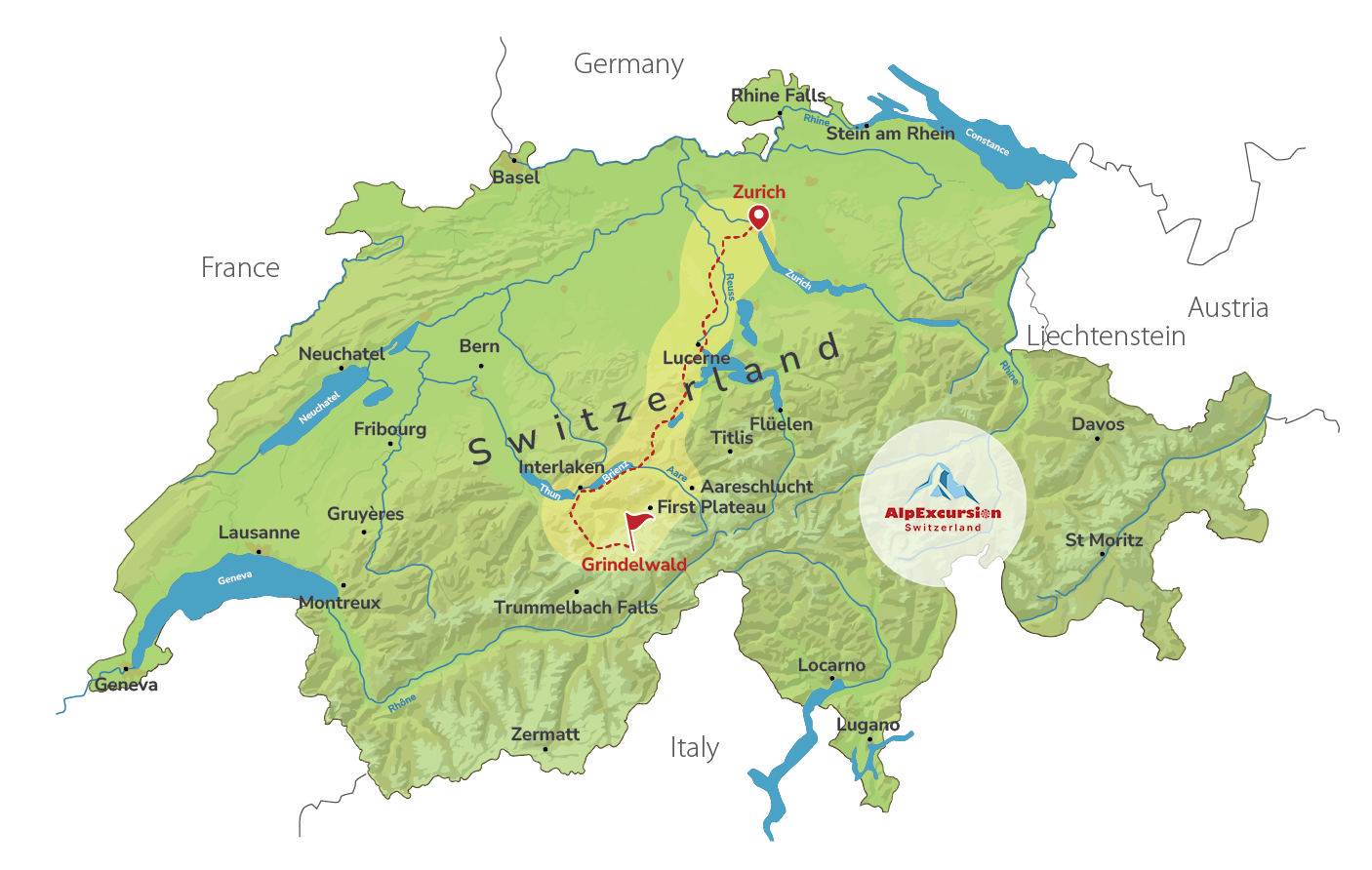 Aventura Guiada Privada a Grindelwald First desde Zúrich