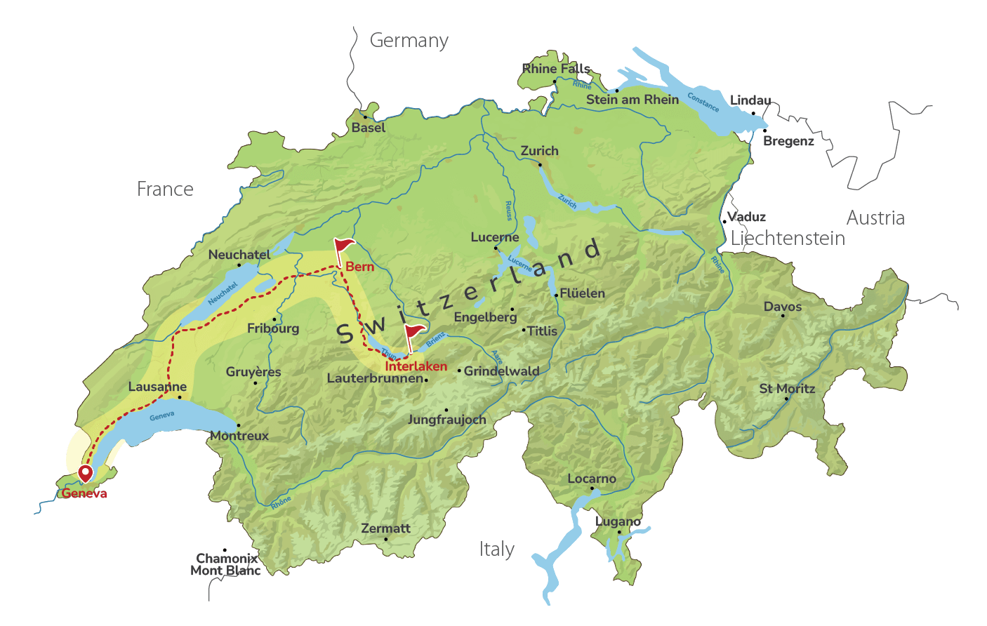 La Capital Suiza: Berna y Parapente en Interlaken en el Oberland Bernés