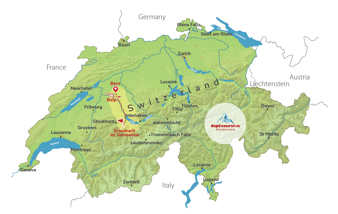Stockhorn 360° Adventure - Helicopter & Cable Car Tour from Bern