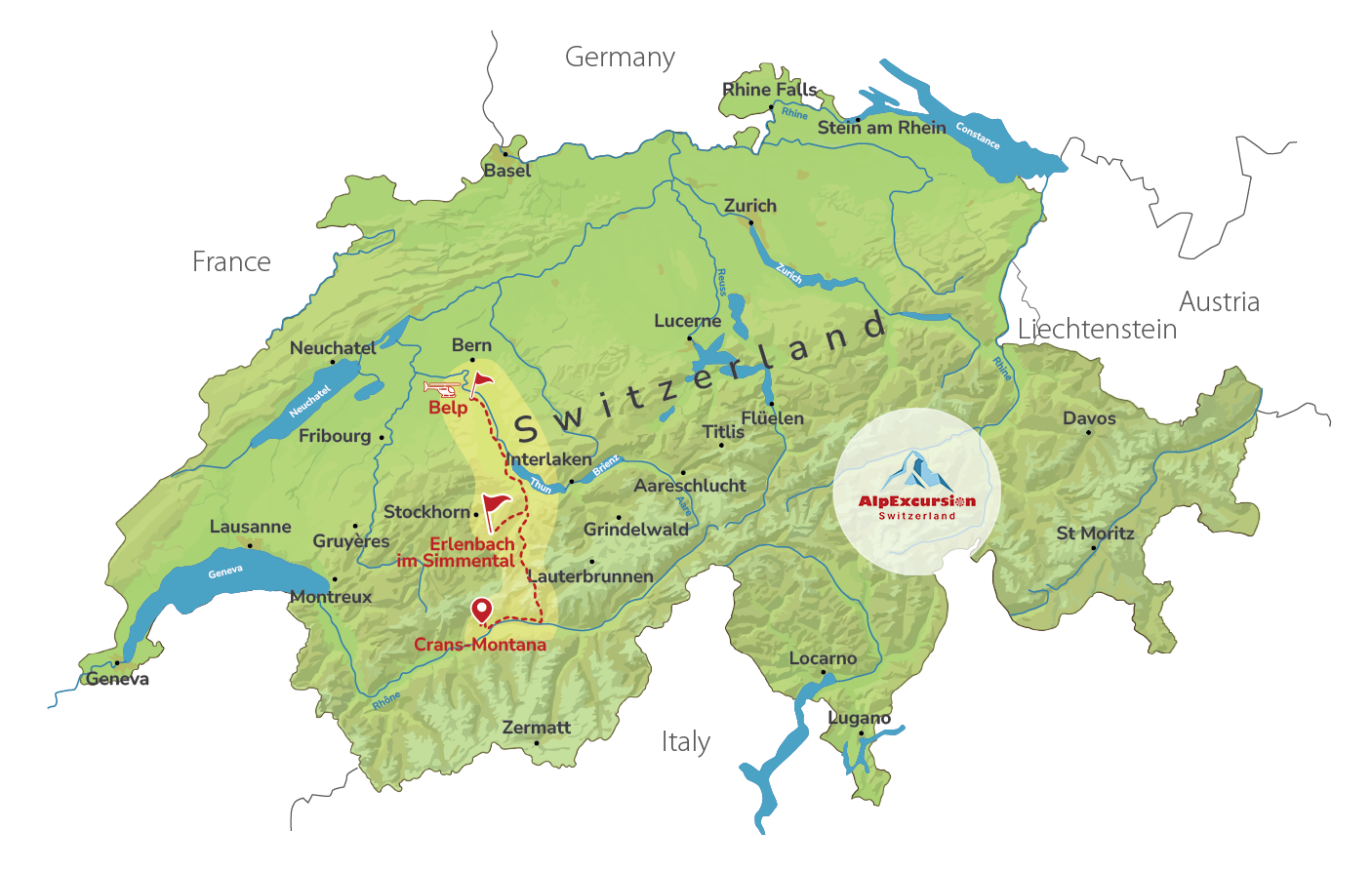 Stockhorn 360° Adventure - Helicopter & Cable Car Tour from Crans-Montana