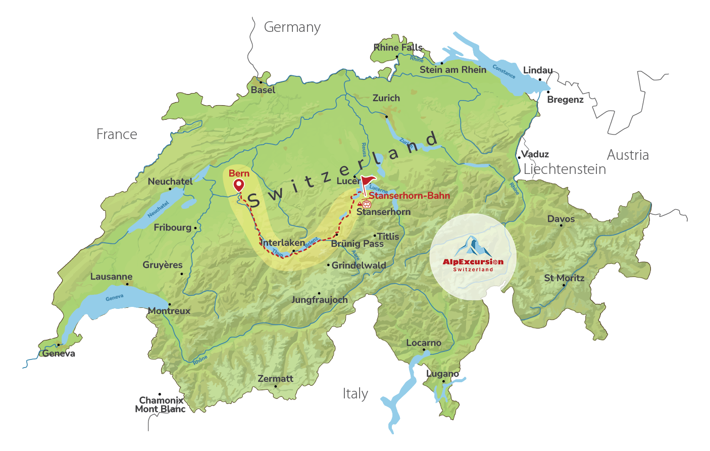 Panorámica Suiza: Experiencia Descapotable a través de los Alpes desde Berna