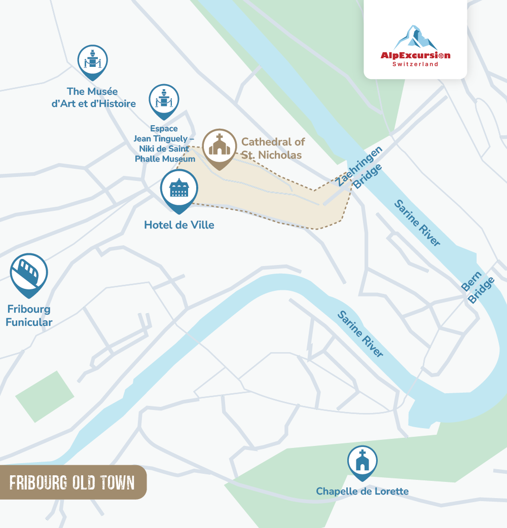 Guided Walking Tour in Fribourg