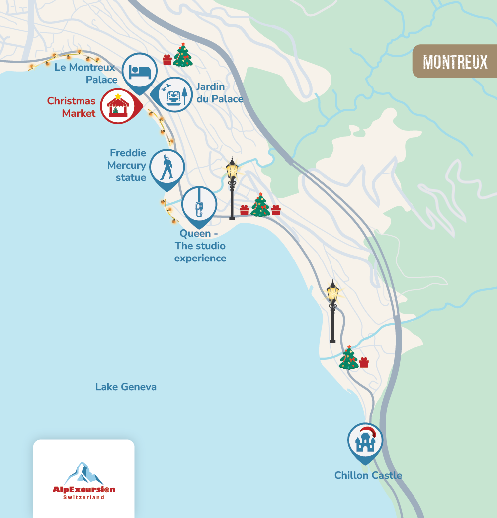 Montreux Christmas Magic Guided Walking Tour