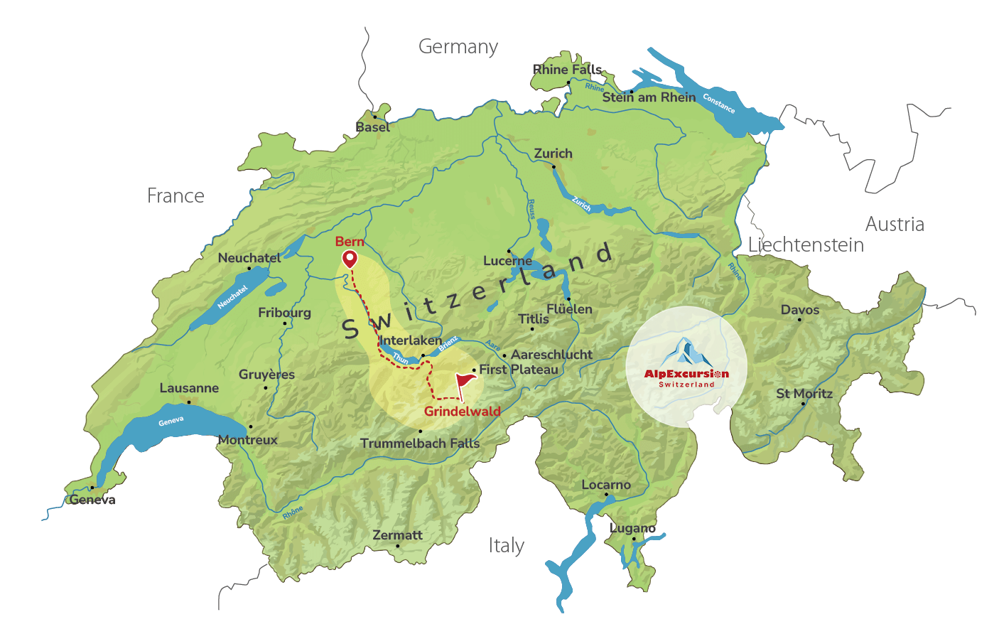 Aventura Guiada Privada a Grindelwald First desde Berna