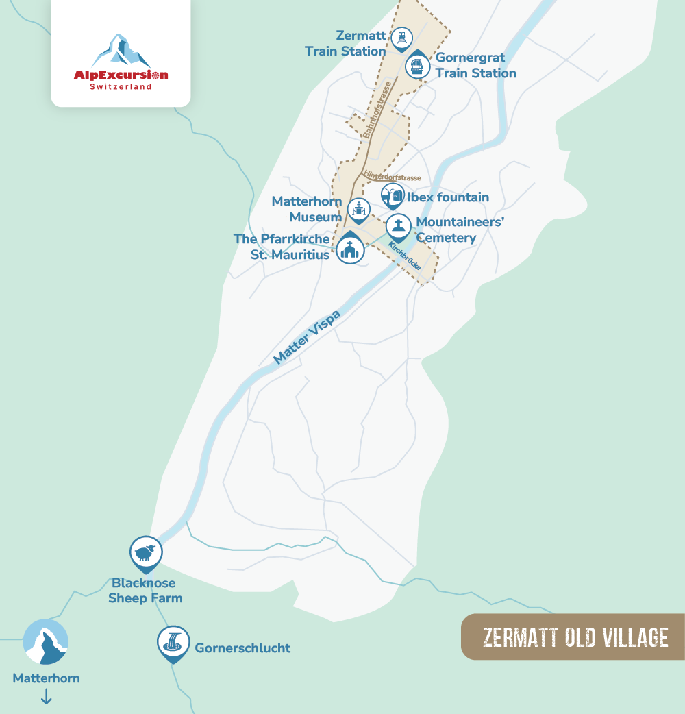 Visita guiada a pie por el pueblo de Zermatt