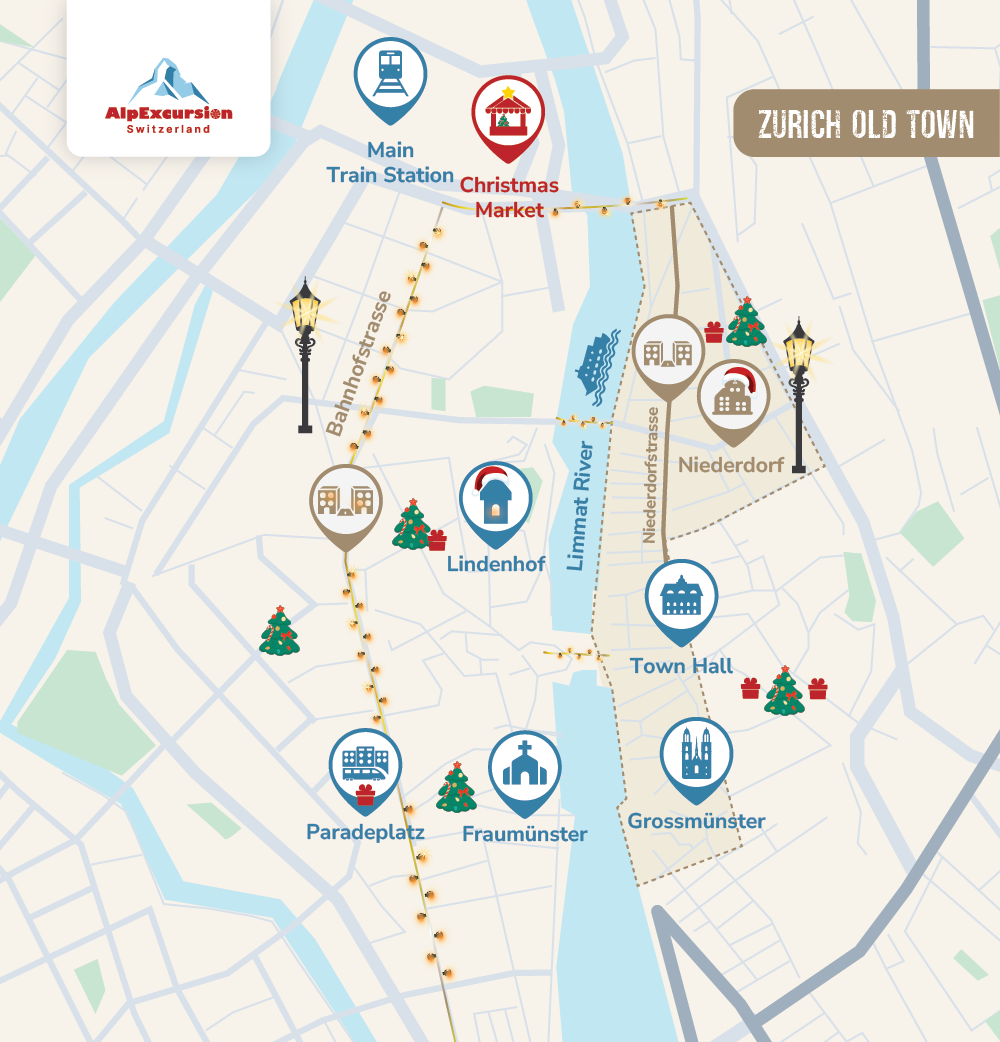 Zurich Christmas Magic Guided Walking Tour