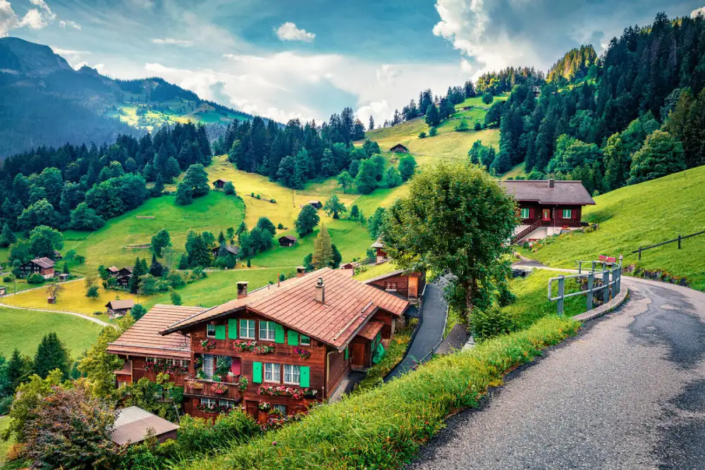 Wengen-Village-Switzerland