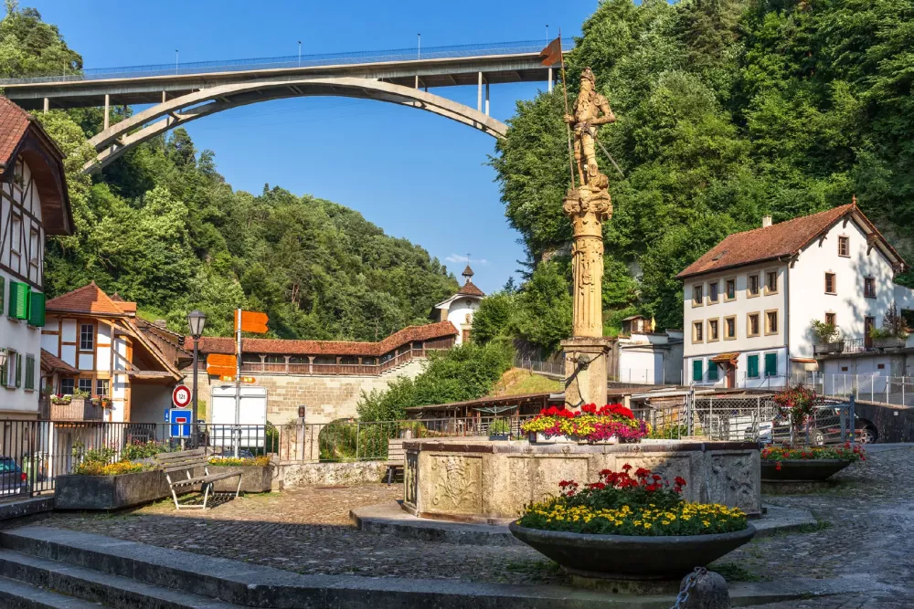 Fribourg in Swiss