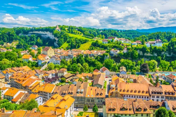 Panorama-views-of-Fribourg