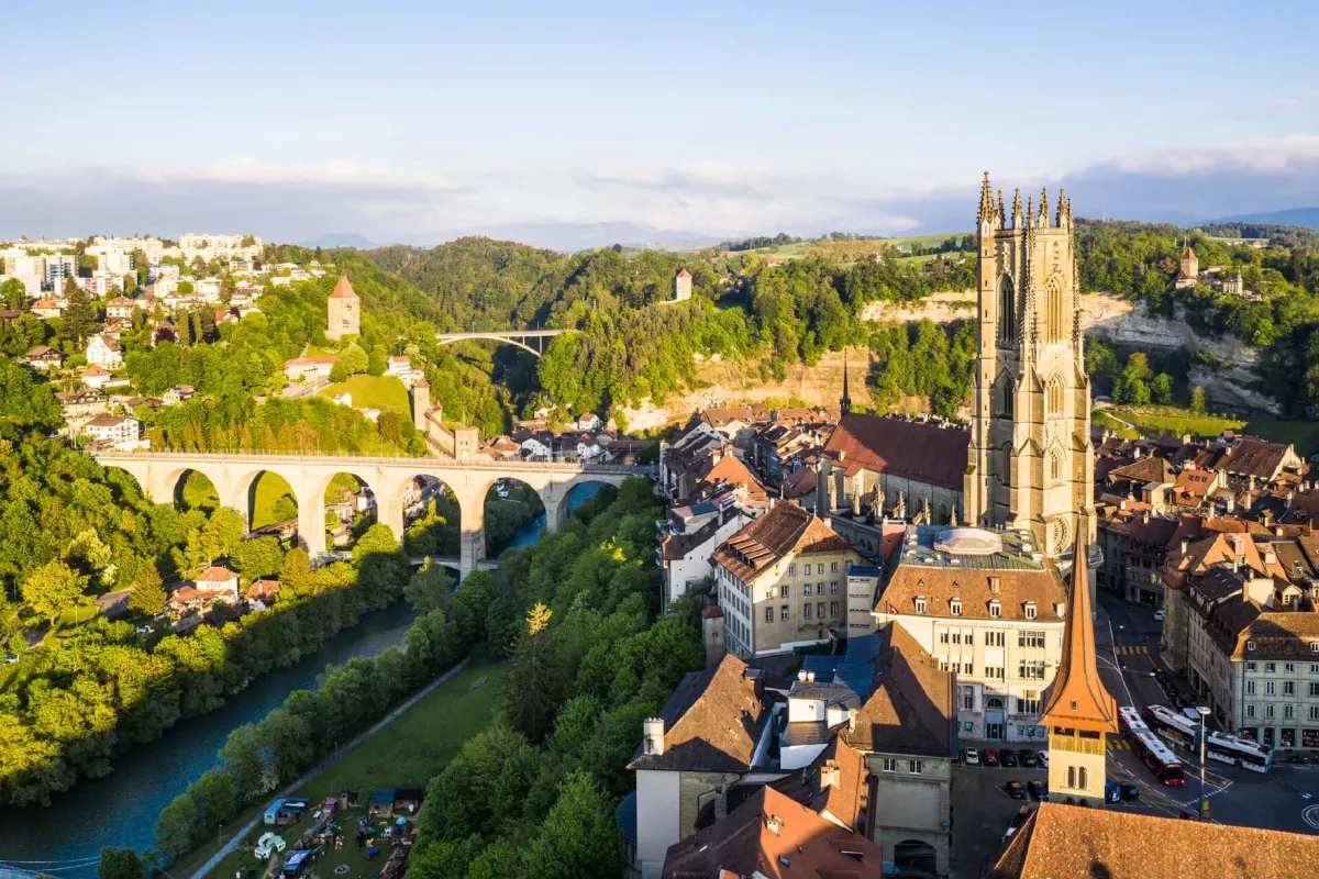 Fribourg old town