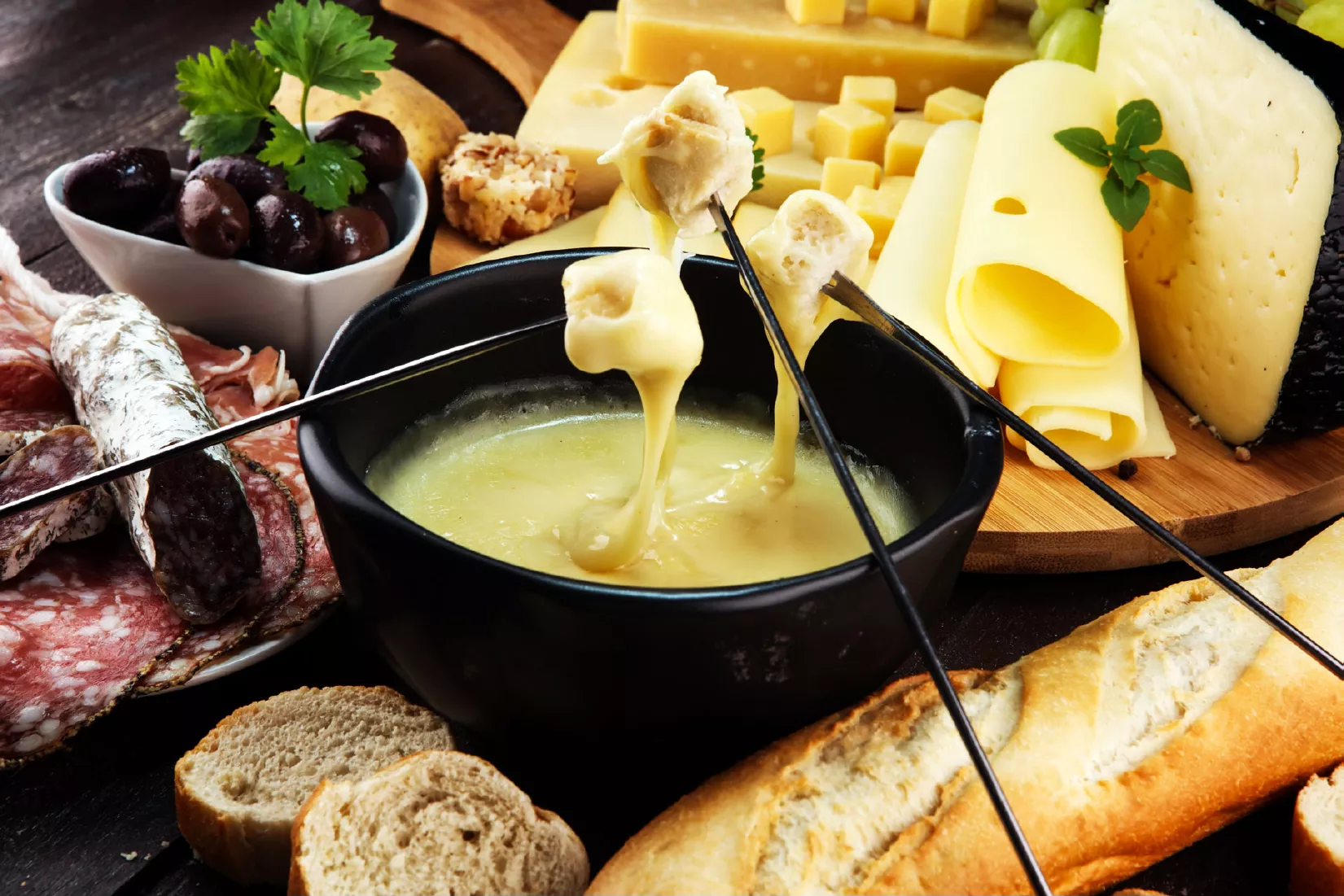 Gruyeres-fondue
