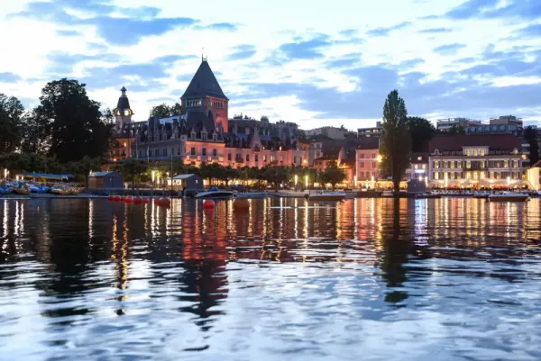 Ouchy Port Lausanne Switzerland