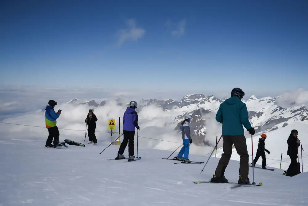 skiing-in-Titlis