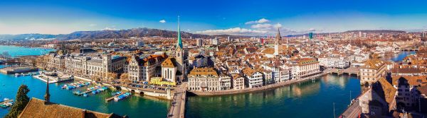 Panoramic Zurich Switzerland