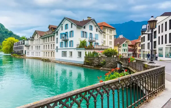 Lake Thun in Interlaken
