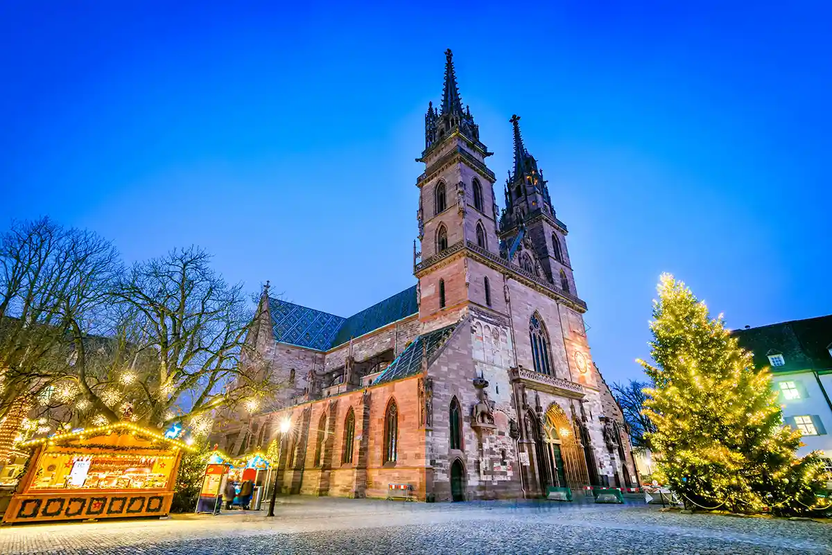 Christmas fairytale market at Munsterplatz