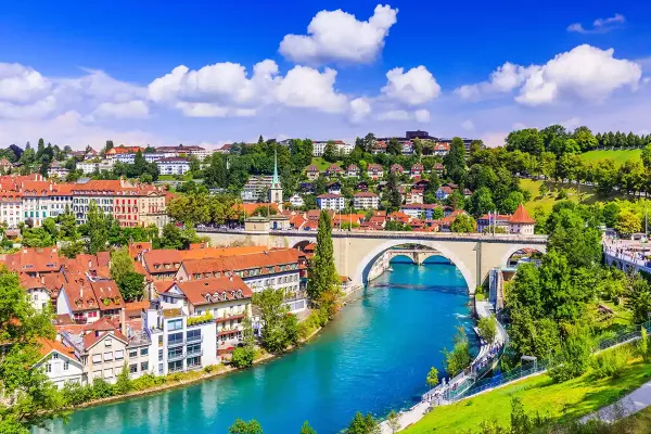 Aare River in Bern