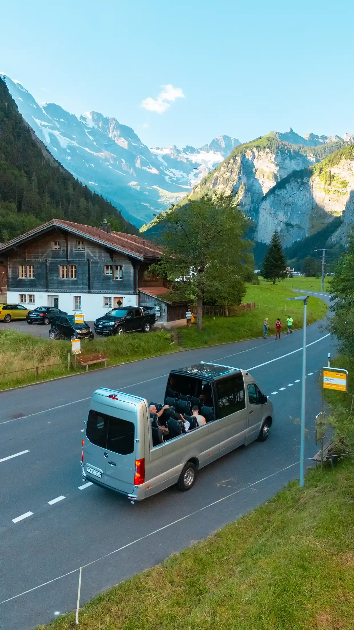 Exploring Switzerland with Cabrio