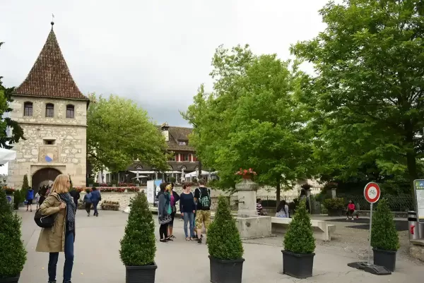 Entry Gate Tower at Castle Laufen