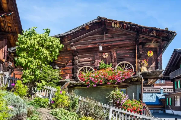 Wood chalet Murren