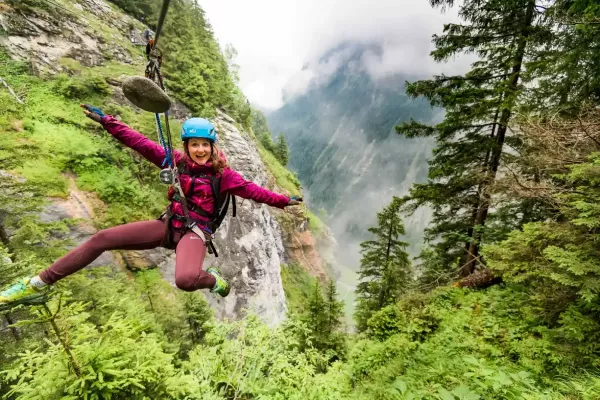 Outdoor Via Ferrata Muerren