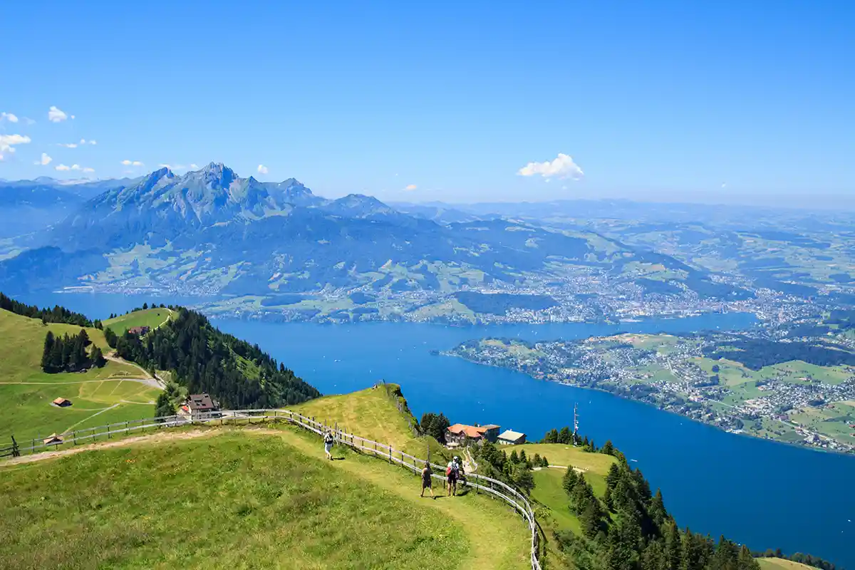View from the Mount Rigi, Lucerne
