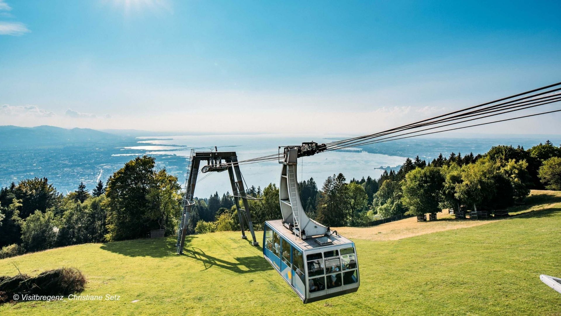 Mount Pfander by Cable Car