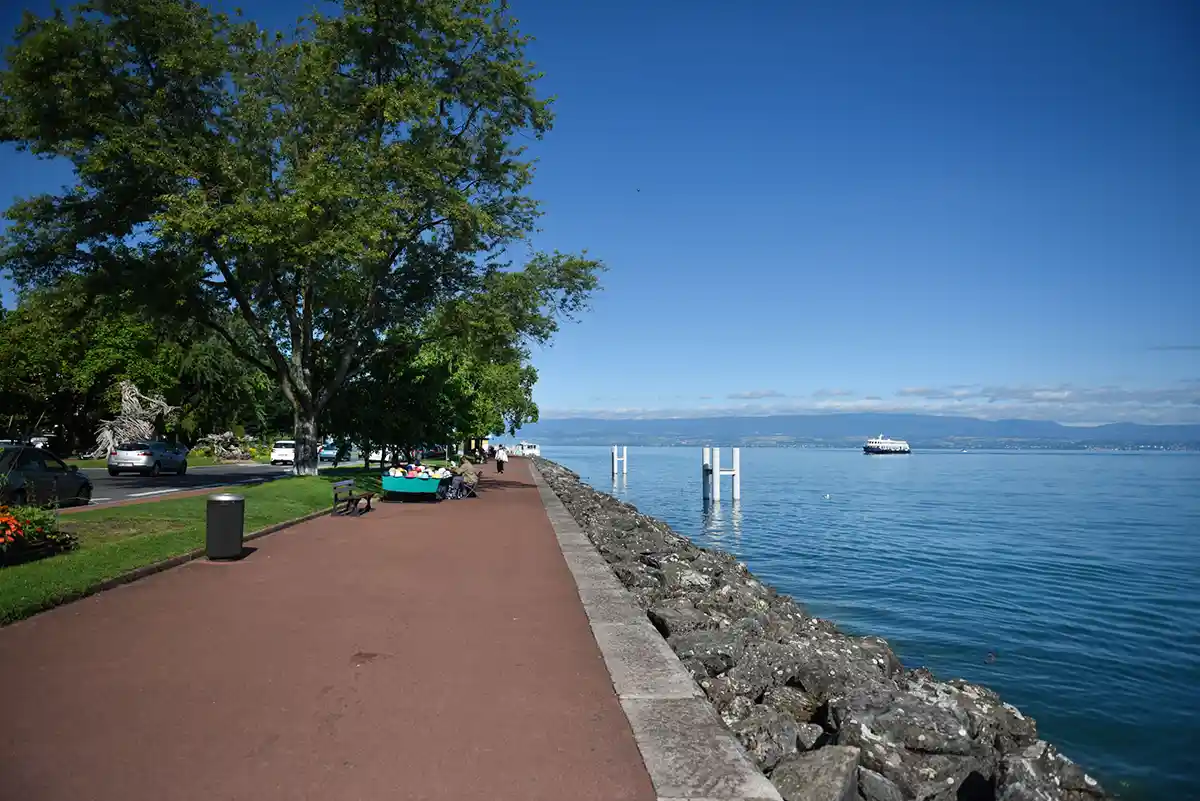 Beautiful little French City, Evian